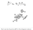 68101962AA - Wheels: Tool Hold Down Bracket for Mopar Image