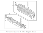 86950DW000 - : Upper Shutter for Kia Image
