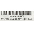 W715623S439 - Brakes: Caliper Support Mount Bolt for Ford Image