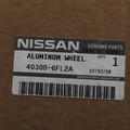 403006FL2A - : Wheel, Alloy for Nissan Image