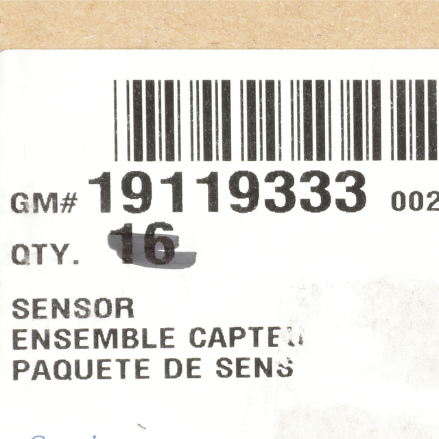 84413350 - Wheels: Tire Pressure Sensor (XL7-314.9MHz) for Buick: Cascada, Encore, LaCrosse, Regal, Verano | Cadillac: XT5 | Chevrolet: Camaro, Colorado, Cruze, Equinox, Impala, Malibu, Silverado 1500, Silverado 2500 HD, Silverado 3500 HD, Sonic, Spark, Spark EV, SS, Suburban, Suburban 3500 HD, Tahoe | GMC: Canyon, Sierra 1500, Sierra 2500 HD, Sierra 3500 HD, Terrain, Yukon, Yukon XL Image