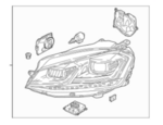 5GM941078 - : Headlamp Assembly for Volkswagen Image
