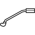 HS7Z16916B - Body: Hood Release Cable for Ford Image