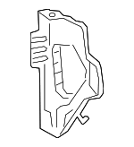 Front Driver Side Bumper Impact Bar Bracket - GM (84219063)