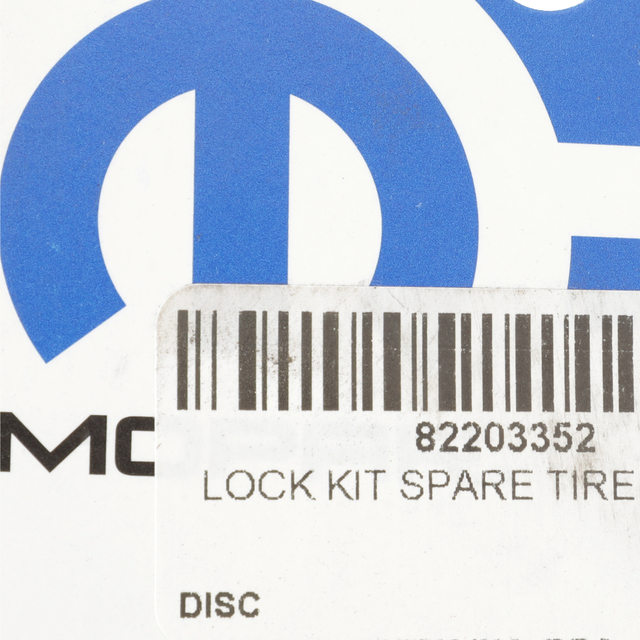 82203352 - Exterior Accessories: Spare Tire Lock for Dodge: Dakota, Ram 1500, Ram 2500, Ram 3500 | Ram: 1500, 2500, 3500 Image
