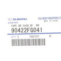 90422FG041 - Body: Black Out Tape for Subaru: Impreza Image