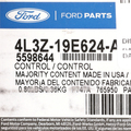 4L3Z19E624AA - : Control Module for Ford: F-150, F-150 Heritage, Freestar, Thunderbird | Lincoln: LS, Mark LT | Mercury: Monterey Image