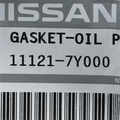 111217Y000 - : Oil Pan Gasket for Nissan: Altima, Maxima, Murano, Pathfinder, Quest Image