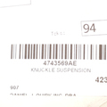 4743569AE - Front Suspension: Suspension Knuckle, Left for Chrysler: Town &amp; Country | Dodge: Grand Caravan | Ram: C/V Image
