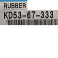 KD5367333 - : Wiper Blade Refill for Mazda Image