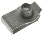 11548581 - Body: Upper Support U-Nut for Buick: Enclave, Encore, Envision, LaCrosse | Cadillac: ATS, CT4, CT5, CTS, ELR, Escalade, Escalade ESV, XT5, XT6 | Chevrolet: Blazer, Camaro, Colorado, Corvette, Equinox, Express 2500, Express 3500, Silverado 1500, Silverado 1500 LTD, Silverado 2500 HD, Silverado 3500 HD, Suburban, Tahoe, Traverse, Traverse Limited, Trax | GMC: Canyon, Hummer EV Pickup, Hummer EV SUV, Savana 2500, Savana 3500, Sierra 1500, Sierra 2500 HD, Sierra 3500 HD, Terrain, Yukon, Yukon XL | Saturn: L200, L300, LW200, LW300 Image