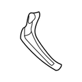 57707AE18A - Body: Bumper Cover Stay for Subaru Image