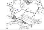 19436428 - : Power Steering Gear Outlet Hose for GM Image