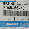 KD4555431 - Body: Bulb for Mazda Image