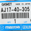 AJ1740305 - : Exhaust Pipe Connector Gasket for Mazda Image