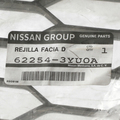 622543YU0A - : Lower Grille for Nissan Image