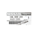 656207Z80A - Body: Release Cable for Nissan Image