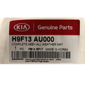 H9F13AU000 - : Floor Mats, All-Weather for Kia Image