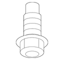 11602649 - : Trailer Hitch Platform Bolt for Chevrolet: Silverado 1500, Silverado 1500 LTD | GMC: Sierra 1500, Sierra 1500 Limited Image
