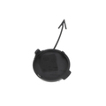 5K0807241EGRU - Body: Tow Eye Cap for Volkswagen Image