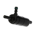 3B7955681 - Electrical: Washer Pump for Volkswagen: Beetle, Cabrio, CC, Corrado, Eos, EuroVan, Golf, Golf R, GTI, Jetta, Passat, R32, Rabbit, Tiguan, Touareg Image