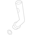 12691785 - : Oil Filler Tube for Cadillac: Escalade, Escalade ESV | Chevrolet: Silverado 1500, Silverado 1500 LTD, Suburban, Tahoe | GMC: Sierra 1500, Sierra 1500 Limited, Yukon, Yukon XL Image