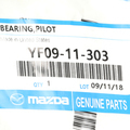 YF0911303 - Transmission: Clutch Pilot Bearing for Mazda Image