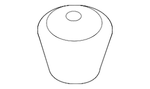 817371K000 - Body: Lift-gate Stop Bumper for Kia Image