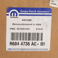 R6044736AC - : Engine Starter, Remanufactured for Dodge: Durango, Ram 1500, Ram 2500, Ram 3500 | Jeep: Commander, Grand Cherokee | Ram: 1500, 1500 Classic, 2500, 3500 Image