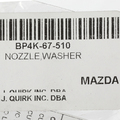 BP4K67510 - Body: Washer Nozzle for Mazda Image