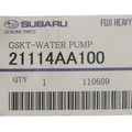 21114AA100 - Cooling System: Gasket for Subaru: Legacy, Outback, Tribeca Image