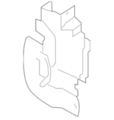 21469ZL00A - : Radiator Support Air Duct for Nissan Image