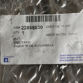 22858830 - Interior: Floor Mats, Premium All Weather, 2nd Row for GM Image