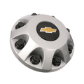9597797 - : Button Style Center Cap with Bowtie Logo for Chevrolet: Silverado 2500 HD, Silverado 3500 HD Image