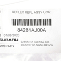 84281AJ00A - Electrical: Reflector for Subaru: Outback Image