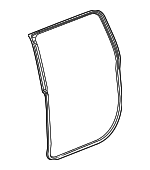 84741675 - Body: Door Weather-strip for Chevrolet: Silverado 1500, Silverado 1500 LTD | GMC: Sierra 1500, Sierra 1500 Limited Image