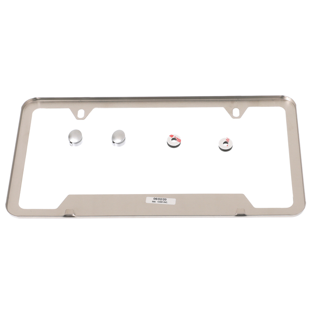 SOA342L166 - Exterior: License Plate Frame (Pet for Subaru: Ascent, BRZ, Crosstrek, Forester, Impreza, Legacy, Outback, Solterra, WRX Image