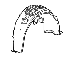 84156930 - : Passenger Side Rear Wheelhouse Liner for GM Image