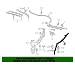 85530681 - : Washer Hose for Chevrolet: Equinox | GMC: Terrain Image