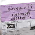 TD843906Y - Engine: Front Mount for Mazda Image