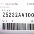 25232AA100 - Fuel System: Fuel Pump Relay for Subaru: Ascent, BRZ, Crosstrek, Forester, Impreza, Legacy, Outback, WRX, WRX STI Image