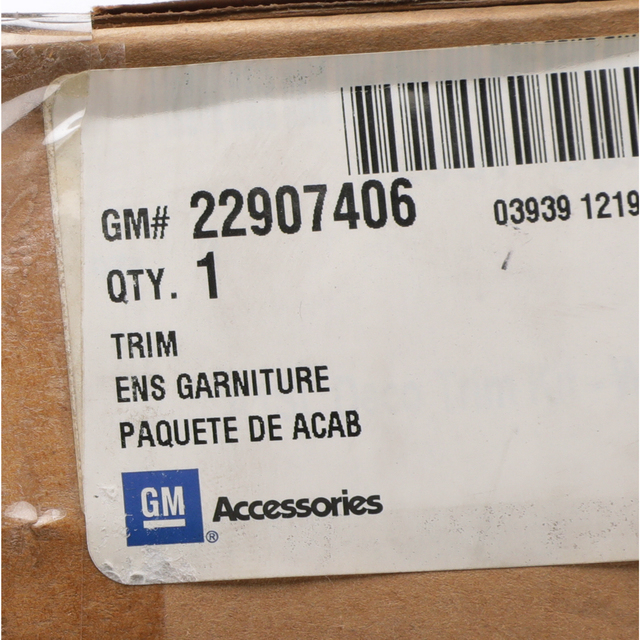 22907406 - Interior: Interior Trim Kit for GM Image