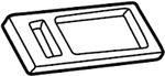 52495601 - : Heater Core Case Seal for Chevrolet: Express 1500, Express 2500, Express 3500, P30 | GMC: Savana 1500, Savana 2500, Savana 3500 Image