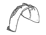 23462426 - : Front Passenger Side Wheelhouse Liner for GMC: Terrain Image