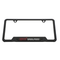 SOA342L126 - Exterior: License Plate Frame - Matte Black - STI Logo for Subaru: BRZ, Crosstrek, Forester, Impreza, Legacy, Outback, Tribeca, WRX Image