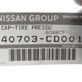40703CD001 - : TPMS Sensor Cap for Nissan: 350Z, Armada, Cube, Frontier, GT-R, Maxima, Murano, Pathfinder Armada, Quest, TITAN, Xterra Image