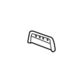 22849057 - Body: Seat Belt Cover for GM Image