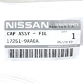 172519AA0A - Fuel System: Filler Cap for Nissan Image