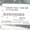 57731AL42A - : Fog Lamp Bezel for Subaru Image