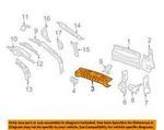 23473864 - Body: Rear Cross Bar for GM Image